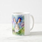 Longeared Jerboa 200824AREF110 - Watercolor コーヒーマグカップ (正面右)