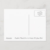 Longfellowの路傍のイン-招待状 インビテーションポストカード (裏面)