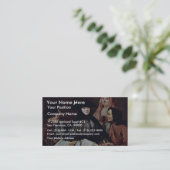 Longhiピエトロ著占い師の詳細 名刺 (スタンド正面)