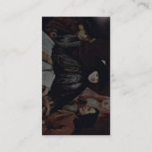 Longhiピエトロ著占い師の詳細 名刺 (裏面)