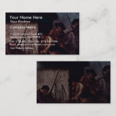 Longhiピエトロ著銃の準備" 名刺 (正面/裏面)