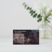 Longhiピエトロ著銃の準備" 名刺 (スタンド正面)