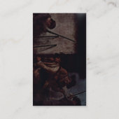 Longhiピエトロ著銃の準備" 名刺 (裏面)