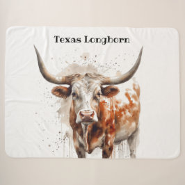 Longhornレガシ、カスタム シェルパブランケット