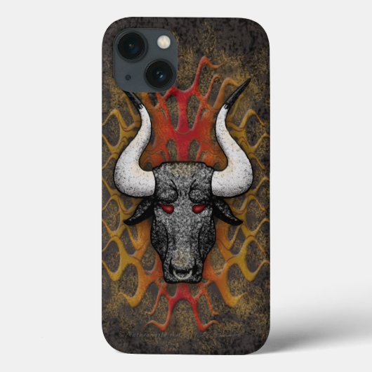Longhorn Diablo iPhone 6, Tough Xtreme Case-Mate iPhoneケース (裏面)