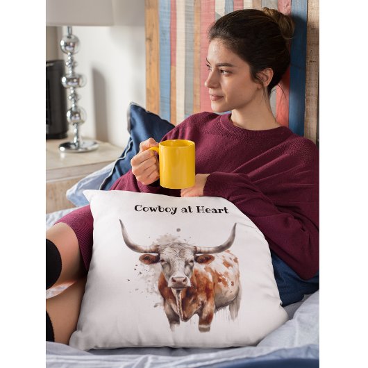 Longhorn Legacy, オーダーメイド クッション