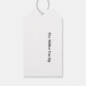 Longhorn Legacy, custom ギフトタグ (裏面)