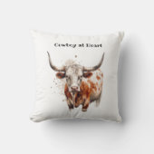 Longhorn Legacy, custom   クッション (正面)