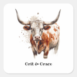 Longhorn Legacy, custom   スクエアシール