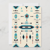 Longhorn Western Ranch Wedding Save the Date Card (裏面)