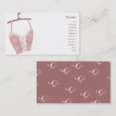 Longliveのブラ-ビジネス 名刺 (正面/裏面)