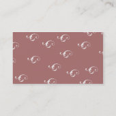 Longliveのブラ-ビジネス 名刺 (裏面)