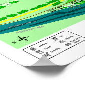 Longmeadow Posterの漫画(23.38x16インチ更新済み2016) ポスター (角)