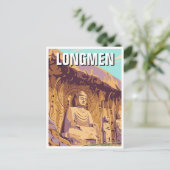 Longmen Grottoes ポストカード (スタンド正面)