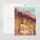 Longmen Grottoes ポストカード (正面/裏面)