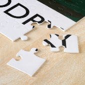 longniddryスコットランドゴルフ旅行ポスター ジグソーパズル (側面)