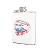 Longs Peak Diamond Rock Climbing Carabiner フラスク (左)