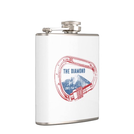 Longs Peak Diamond Rock Climbing Carabiner フラスク (右)