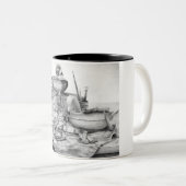 Longtailのおとりのツートーンマグ(ロリ地方Corbett) ツートーンマグカップ (正面右)