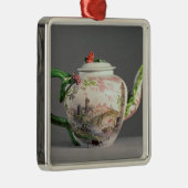 Longtonホールのティーポット、c.1755 メタルオーナメント (右)