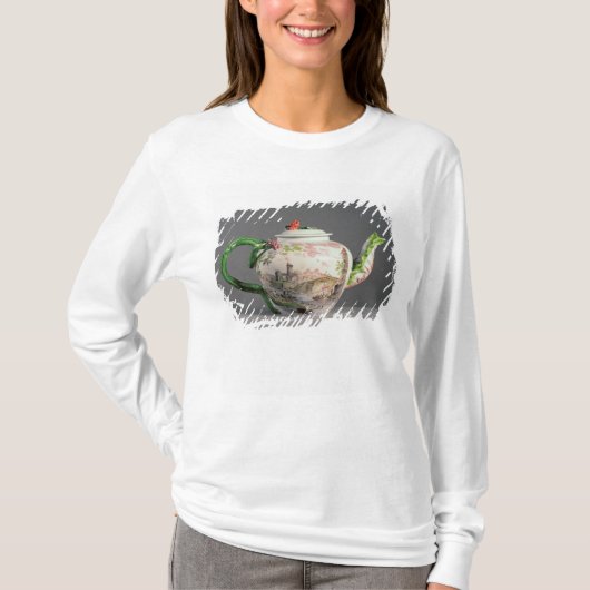 Longtonホールのティーポット、c.1755 Tシャツ (正面)