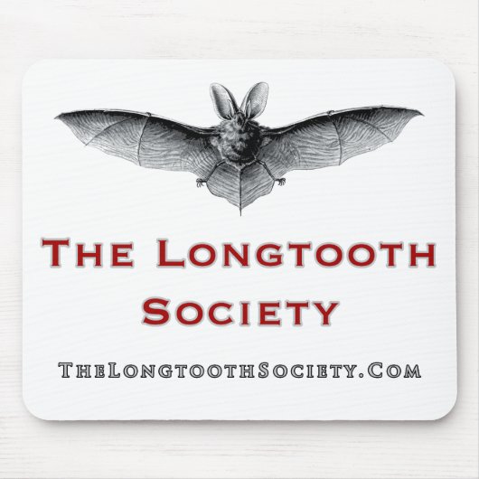 Longtooth (こうもりの)マウスパッド マウスパッド (正面)