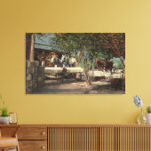 Longview Ranchでのフルーツのロード キャンバスプリント (インサイチュ (リビング))