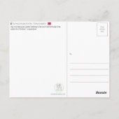 Longyearbyenカラフルの家Svalbardはがき ポストカード (裏面)