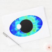 LOOCKY EYE 楕円形シール (封筒)