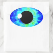 LOOCKY EYE 楕円形シール (バッグ)