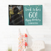 Lookガーリー Who's 60紙吹雪誕生日 横断幕 (インサイチュ)