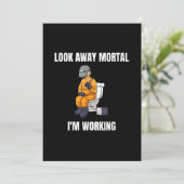 Look 遠くに Mordial Im Working Welder 案内状 (スタンド正面)