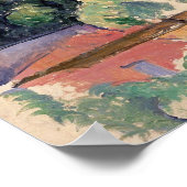 Look at Gardanne – ポールセザンヌ- c1885 ポスター (角)