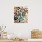 Look at Gardanne – ポールセザンヌ- c1885 ポスター (キッチン)