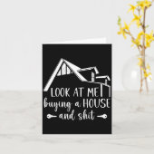 Look At Me Buying A House, First-time Home Owner  カード (黄色い花)