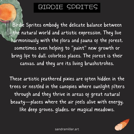 LOOK B4 U LEAP水色バードフクロウのアートカード サンキューカード