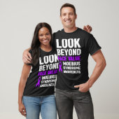 Look Beyond顔値Moebius症候群認識度 Tシャツ (ユニセックス)