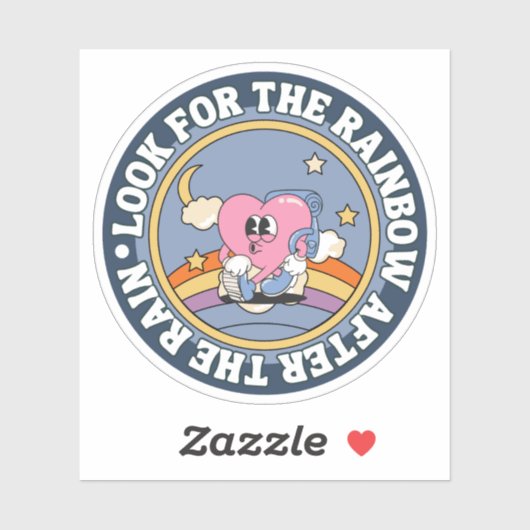 Look for the Rainbow After the Rain シール (シート)
