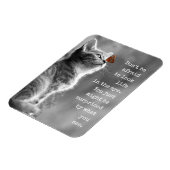 Look Life In the Eye やる気を起こさせる引用文はがき マグネット (左側)