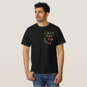 ”Look Mom I Can Fly” インスパイアTシャツ Tシャツ (正面フル)