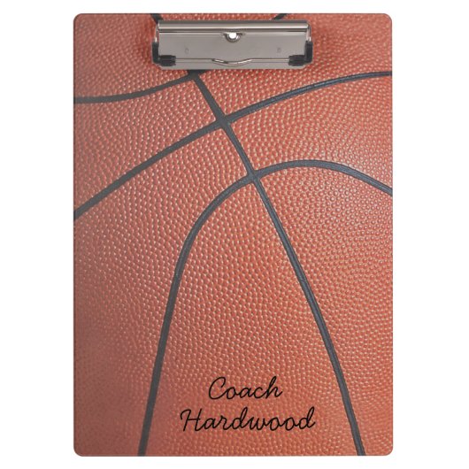 look_personalizedチームSpirit_Basketballの質 クリップボード (正面)