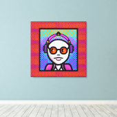 Look See and Shades キャンバスプリント (インサイチュ (ウッドフロア))