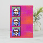 Look See and Shades 招待状 (スタンド正面)