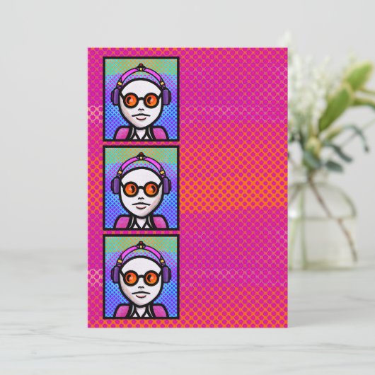 Look See and Shades 招待状 (スタンド正面)