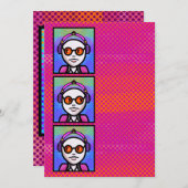 Look See and Shades 招待状 (正面/裏面)