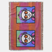 Look See in Shades スローブランケット (正面縦)