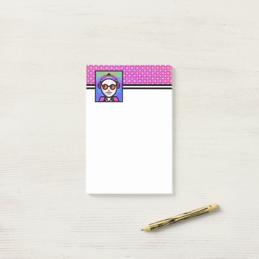 Look See in Shades ポストイット (デスク上)