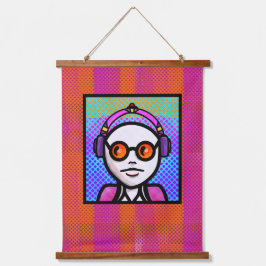 Look See in Shades 吊り下げ型タペストリー