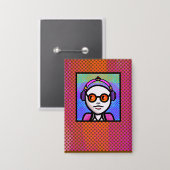 Look See in Shades 缶バッジ (正面/裏面)