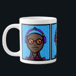 Look See in Shades Design ジャンボコーヒーマグカップ<br><div class="desc">Look See in Shades Design</div>